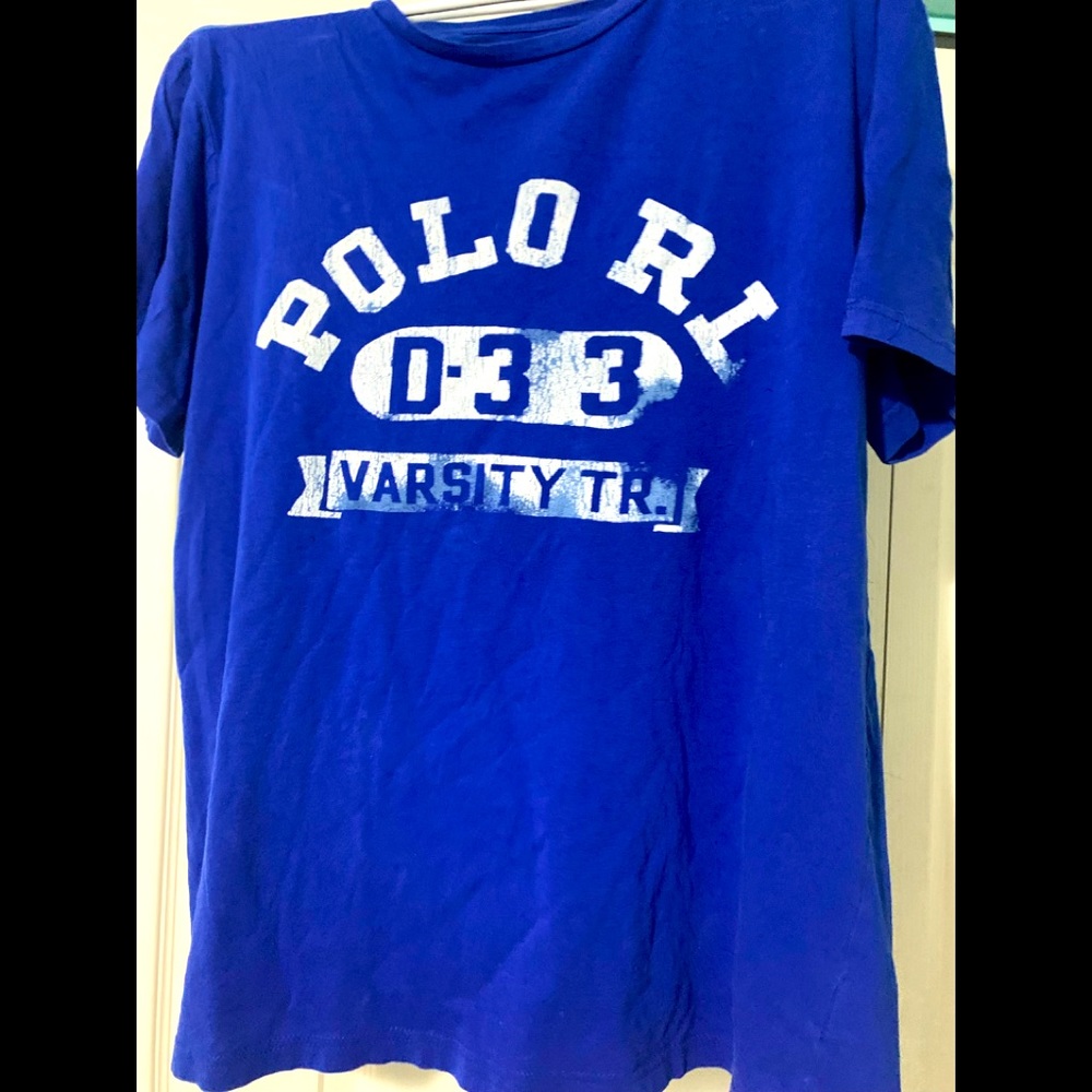 Blue authentic tee